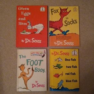 DR. SEUSS BOOKS Set of 4 Classic Stories